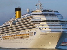 Costa Concordia: impiegato tanto teak da coprire due campi da calcio