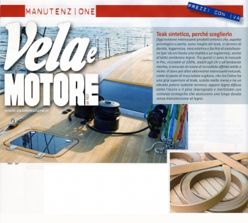 Sul  Numero di giugno di Vela e Motori Sul  Numero di giugno di Vela e Motori